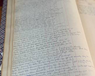 A stunning 19th century tract book. A few pages filled out in the front and the rest remain untouched.

