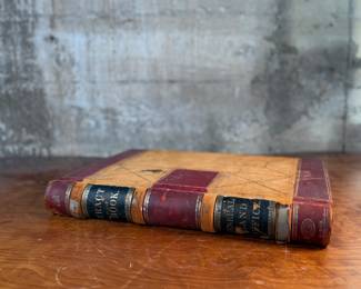 A stunning 19th century tract book. A few pages filled out in the front and the rest remain untouched.

