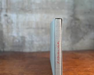 "One Hundred Ten Unpublished Drawings", a 1955 limited edition hardcover book by H. de Toulouse Lautrec. The book contains reproductions of drawings from Henri de Toulouse-Lautrec’s sketchbook. Edition 647/1500.

