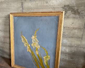 This lot features a large original oil on canvas by listed artist, Howard Hack. Professionally framed and measures in frame, 55” H x 47” W. Howard Edwin Hack (July 6, 1932 – June 11, 2015) was an American representational painter and graphic artist, with works in numerous museum collections. Known for an innovative approach to a variety of media, as well as use of traditional oil paints, Hack began working in the late 1940s.

