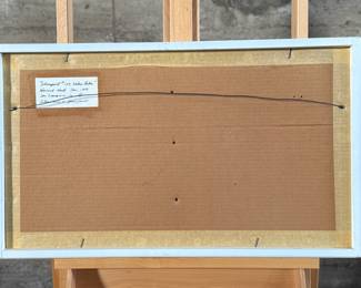 “Silverpoint #144, Naked Ladies”, an original work of art by listed artist, Howard Hack. Professionally framed and measures in frame, 17.5” H x 29.5” W. Howard Edwin Hack (July 6, 1932 – June 11, 2015) was an American representational painter and graphic artist, with works in numerous museum collections. Known for an innovative approach to a variety of media, as well as use of traditional oil paints, Hack began working in the late 1940s.

