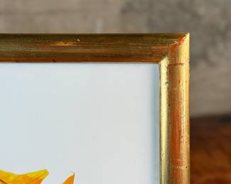 "Flower Series", an original work of art by listed artist, Howard Hack circa 1965. Professionally framed and measures in frame, 11” H x 10” W. Howard Edwin Hack (July 6, 1932 – June 11, 2015) was an American representational painter and graphic artist, with works in numerous museum collections. Known for an innovative approach to a variety of media, as well as use of traditional oil paints, Hack began working in the late 1940s.

