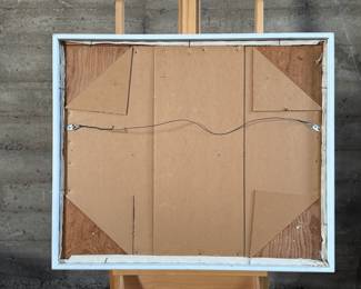 "Object Series", an original oil painting by listed artist, Howard Hack circa 1971. This work of art measures in frame, 32” H x 38” W. Howard Edwin Hack (July 6, 1932 – June 11, 2015) was an American representational painter and graphic artist, with works in numerous museum collections. Known for an innovative approach to a variety of media, as well as use of traditional oil paints, Hack began working in the late 1940s.

