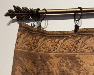 This lot features a vintage French tapestry that measures, 54” H x 70” W.

