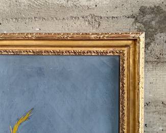 This lot features a large original oil on canvas by listed artist, Howard Hack. Professionally framed and measures in frame, 55” H x 47” W. Howard Edwin Hack (July 6, 1932 – June 11, 2015) was an American representational painter and graphic artist, with works in numerous museum collections. Known for an innovative approach to a variety of media, as well as use of traditional oil paints, Hack began working in the late 1940s.

