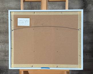 “Silverpoint #147, Lily #7 (right side)”, an original work of art by listed artist, Howard Hack. Professionally framed and measures in frame, 25.5” H x 31.5” W. Howard Edwin Hack (July 6, 1932 – June 11, 2015) was an American representational painter and graphic artist, with works in numerous museum collections. Known for an innovative approach to a variety of media, as well as use of traditional oil paints, Hack began working in the late 1940s.

