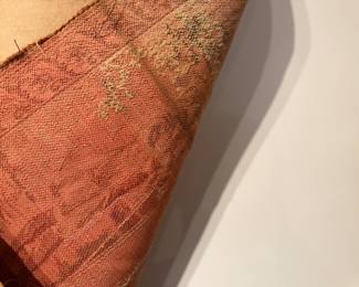 This lot features a vintage French tapestry that measures, 54” H x 70” W.

