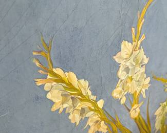 This lot features a large original oil on canvas by listed artist, Howard Hack. Professionally framed and measures in frame, 55” H x 47” W. Howard Edwin Hack (July 6, 1932 – June 11, 2015) was an American representational painter and graphic artist, with works in numerous museum collections. Known for an innovative approach to a variety of media, as well as use of traditional oil paints, Hack began working in the late 1940s.

