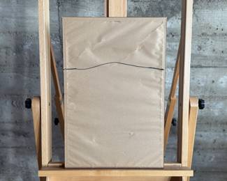 "Persimmons", a limited edition lithograph by listed artist, Henry Evans. Edition 62/450 and signed in pencil circa 1981. Professionally framed and measures in frame, 21” H x 14” W. Henry Evans (1918-1990) was a San Francisco Bay Area artist and printmaker known for his minimalist style botanical images. In 1949 he established the Peregrine Press in San Francisco where he began making books and prints for local Bay Area artists.

