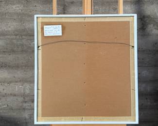 "Silverpoint #142, Yosemite Pendant #3", an original work of art by listed artist, Howard Hack. Professionally framed and measures in frame, 29.5” H x 31.5” W. Howard Edwin Hack (July 6, 1932 – June 11, 2015) was an American representational painter and graphic artist, with works in numerous museum collections. Known for an innovative approach to a variety of media, as well as use of traditional oil paints, Hack began working in the late 1940s.

