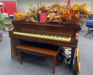 Kimball Baby Grand, still has the original ivory keys 