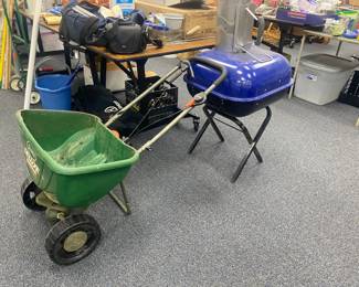 Scots Deluxe Spreader, Portable Grill