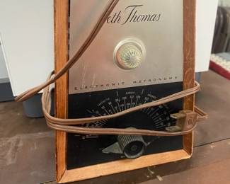 Vintage Seth Thomas Electric Metronome 