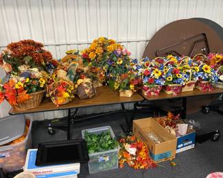 AND more floral arrangements