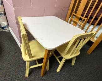 Childs Table and Chairs