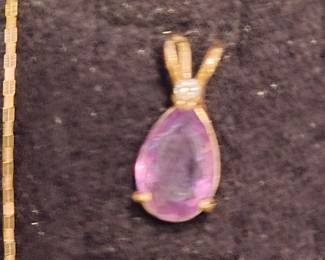 14K pendant 