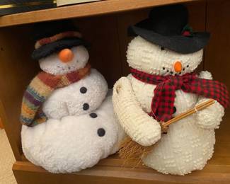 Plush Snowmen