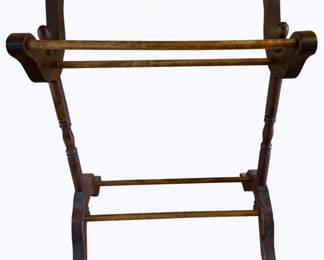 155 - Wooden Quilt Rack - 25 x 15 x 31
