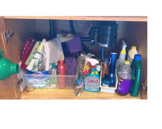 52 - Cabinet Lot of Assorted Items
