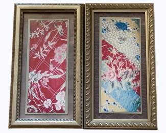 143 - 2 Framed Prints - 13.5 x 8
