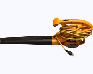 285 - Electric Leaf Blower - Black & Decker - 30" used as-is electric/electronic/mechanical item - no guarantee all components, untested.
