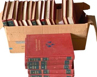 529 - Box of Encyclopedias & possibly other books
