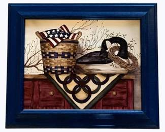 157 - Framed Print - 11 x 12.5
