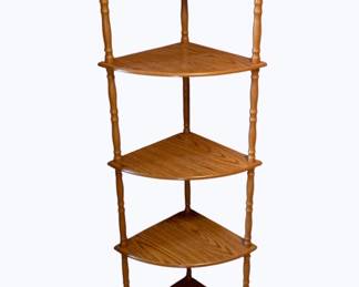 180 - Corner Shelf - 19 x 14 x 58
