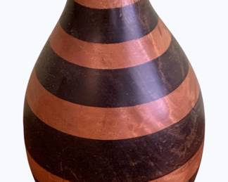 248 - Wood Vase - 9.5"
