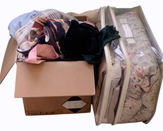 243 - Lot of Assorted Bed Linens & More
