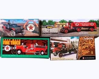 563 - 4 Texaco Die-Cast Banks in Boxes


