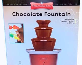 42 - Chocolate Fountain in Box used as-is electric/electronic/mechanical item - no guarantee all components, untested.

