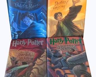 520 - 4 Harry Potter Books
