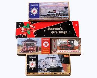 565 - 5 Texaco Die-Cast Banks in Boxes
