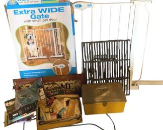 503 - Extra Wide Gate w/ Pet Door & More

