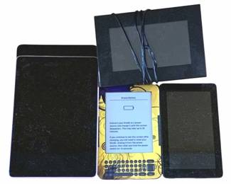 27 - Lot of Tablets & Digital Frame used as-is electric/electronic/mechanical item - no guarantee all components, untested.
