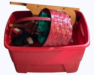 546 - Bin of Assorted Items
