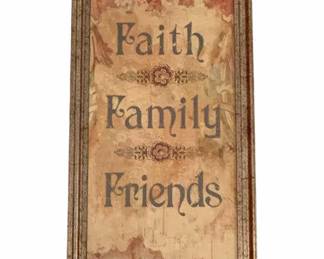 167 - Framed Print - 22 x 10
