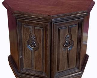 212 - Wood Cabinet Stand - 25 x 25 x 23
