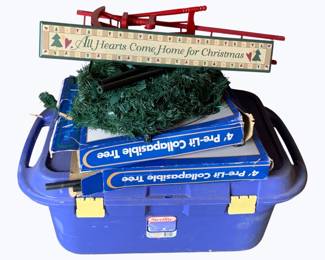 551 - Bin of Assorted Items & More
