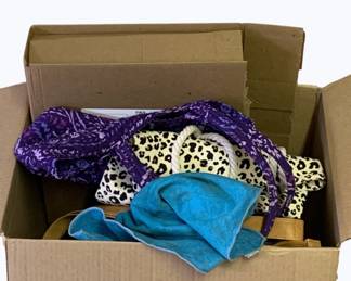 302 - Box of Assorted Totes/Purses & More

