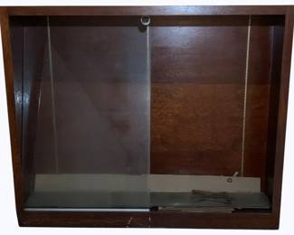 513 - Display Case - As is - 84 x 70 x 18.5
