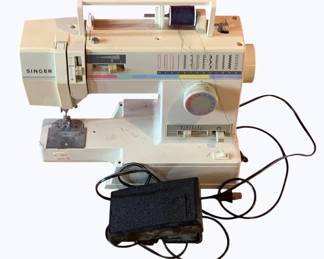 150 - Singer Sewing Machine - Model 9110 used as-is electric/electronic/mechanical item - no guarantee all components, untested.
