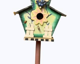 278 - Wood Birdhouse - 16 x 6 x 6
