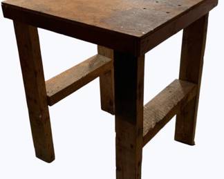 574 - Wood Table - 24 x 22 x 29
