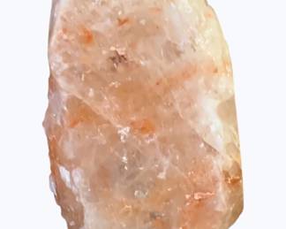 125 - Salt Rock Lamp - 7.5" used as-is electric/electronic/mechanical item - no guarantee all components, untested.
