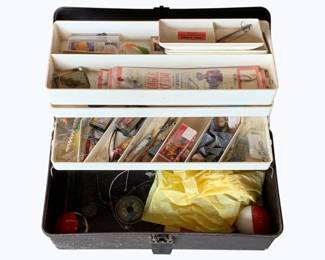 531 - Tackle Toolbox w/ Tackle - 8 x 17 x 11
