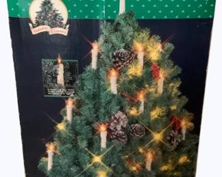 579 - Candle Lite Tree in Box - 28" used as-is electric/electronic/mechanical item - no guarantee all components, untested.
