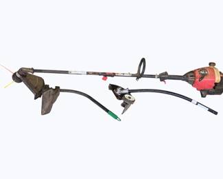 342 - Troy-Bilt TB20CS Gas String Trimmer w/ attachments 36" - used as-is electric/electronic/mechanical item - no guarantee all components, untested.
