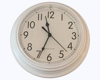 10 - Wall Clock - 12" used as-is electric/electronic/mechanical item - no guarantee all components, untested.
